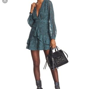 Sage The Label Green Polka Dot Dress